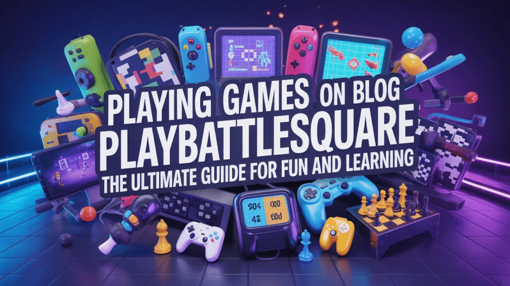 Playing Games PlayBattleSquare