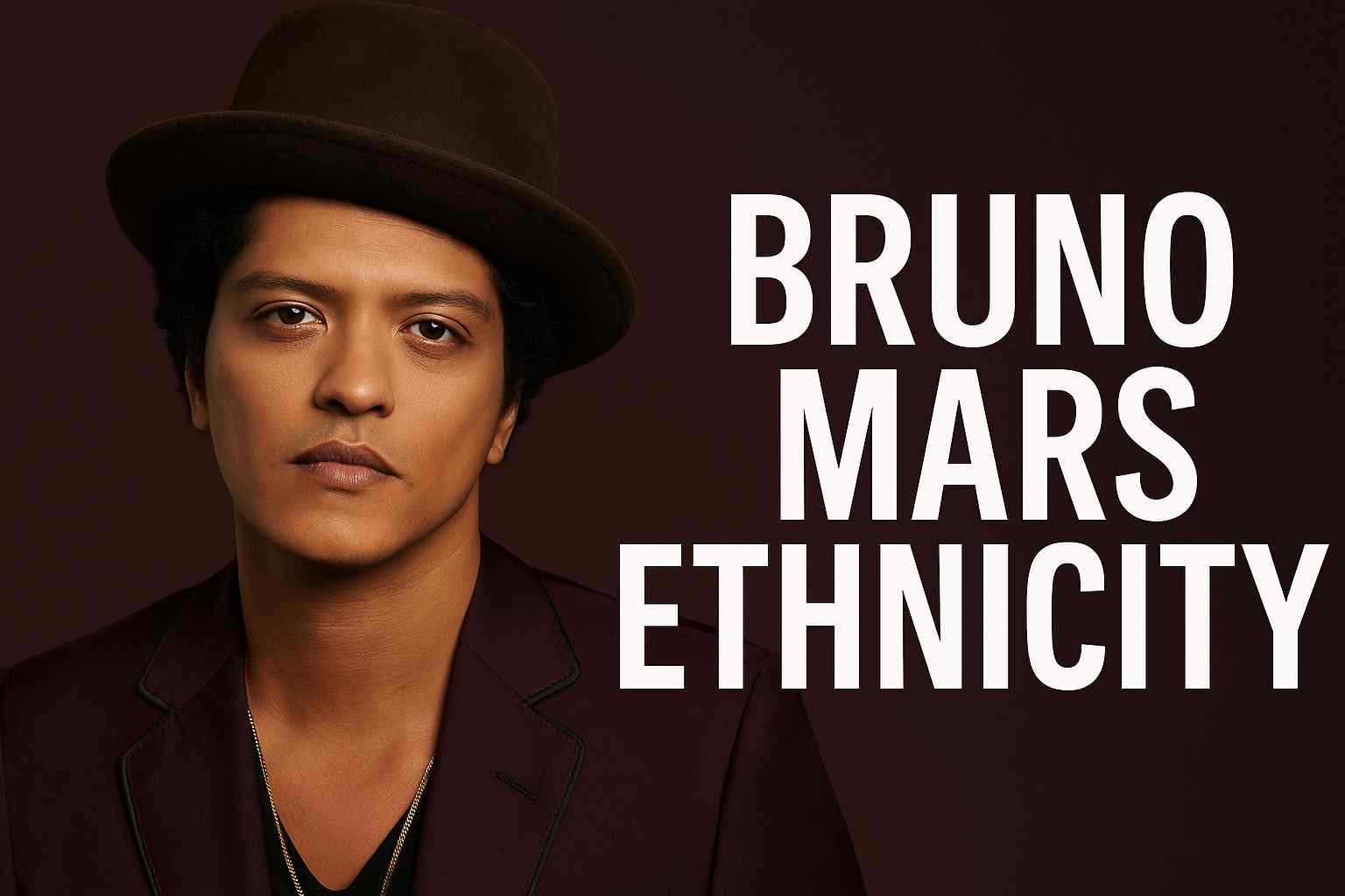 Bruno Mars Ethnicity
