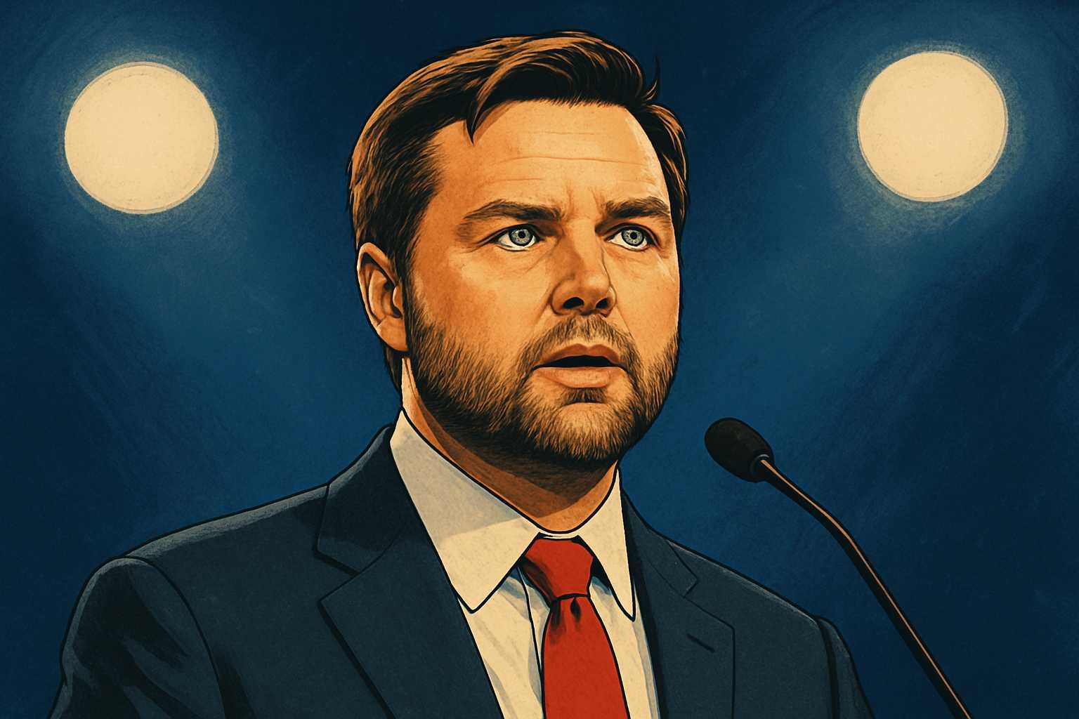 Does JD Vance Wear Eyeliner