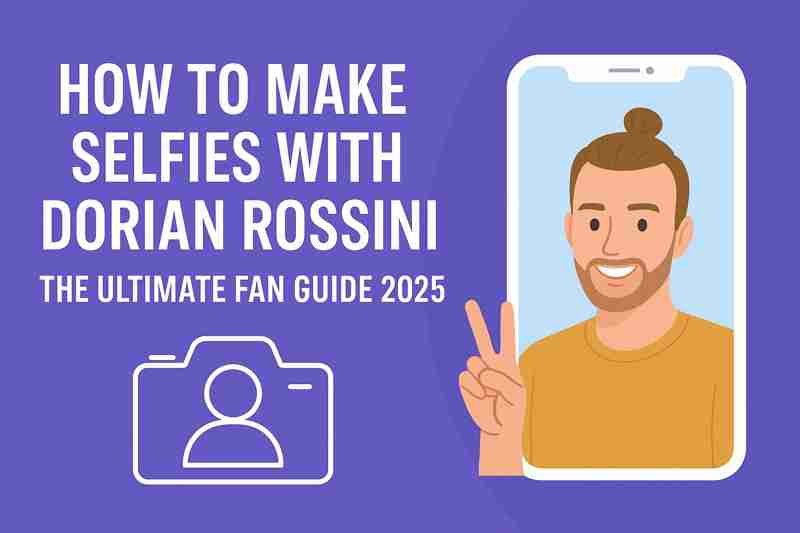 How to Make Selfies With Dorian Rossini