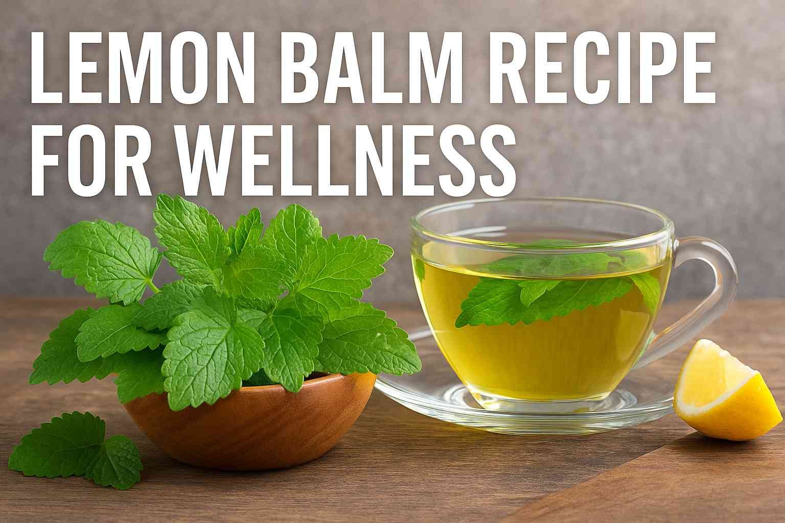 Lemon Balm Recipe