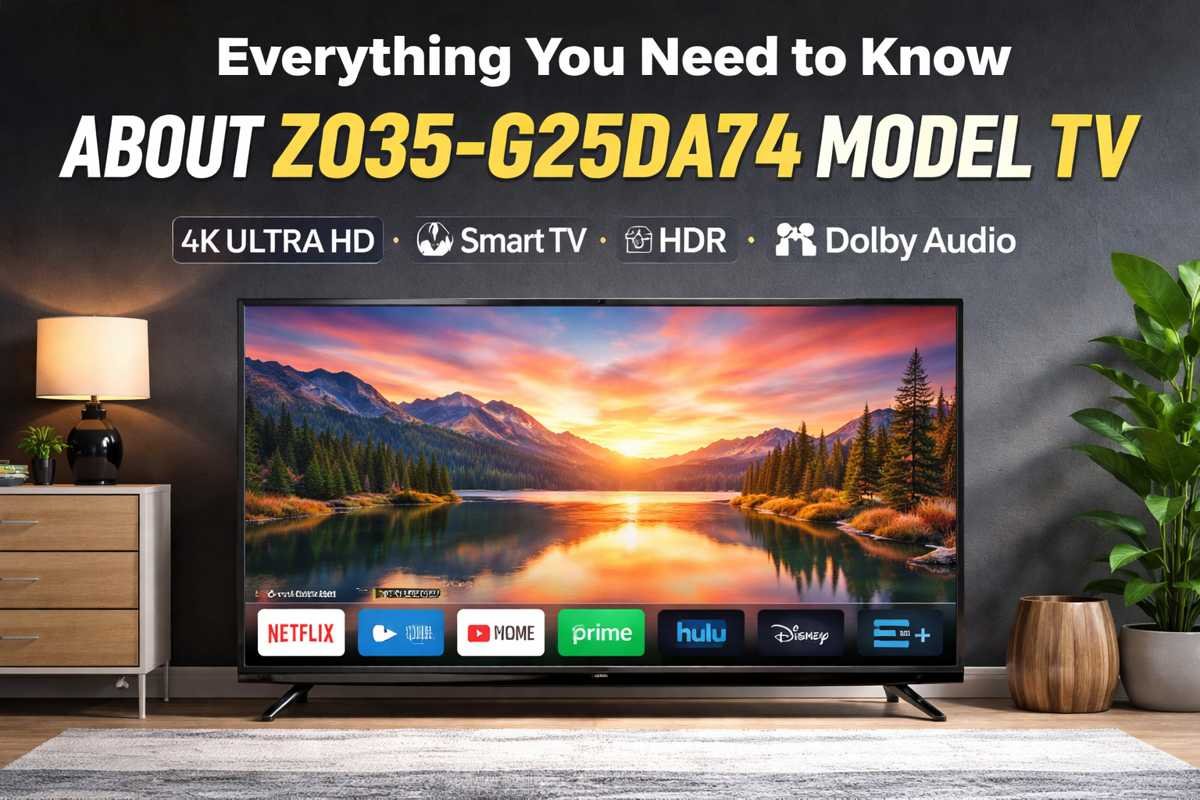 ZO35-G25DA74 Model TV