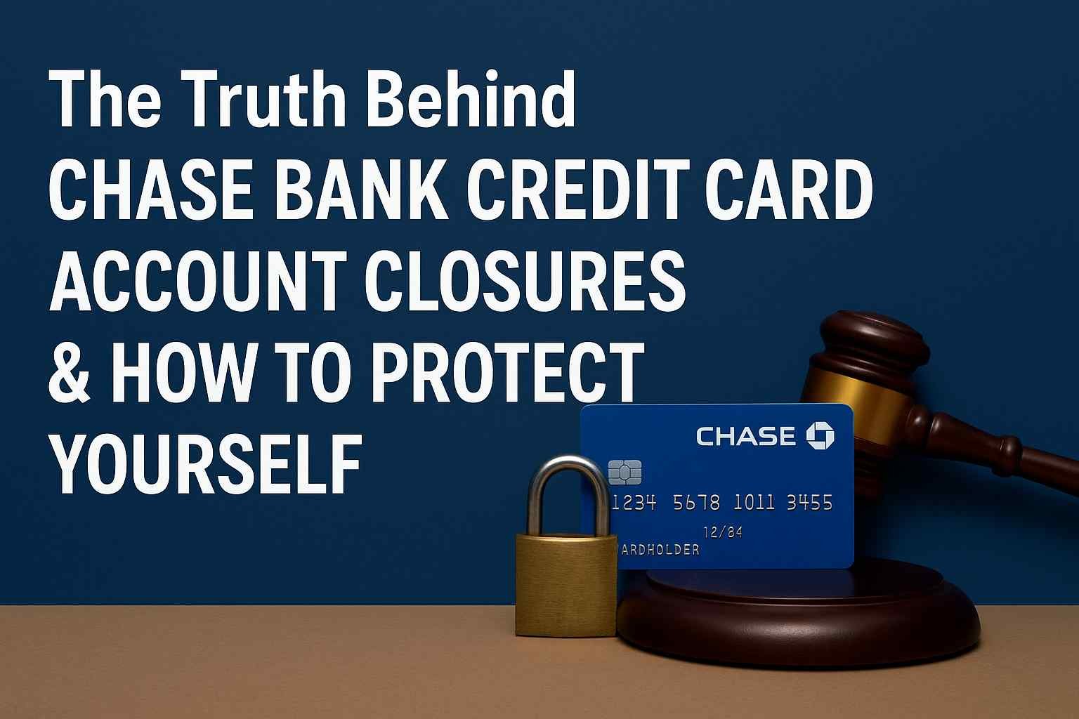 Chase Bank credit card account closures