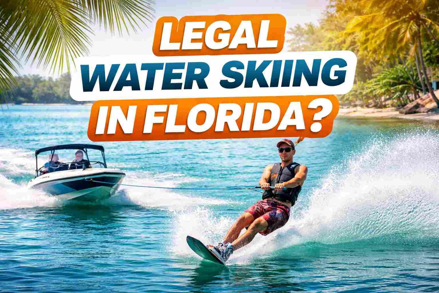 a water skier on Florida waters may legally ski during which situation