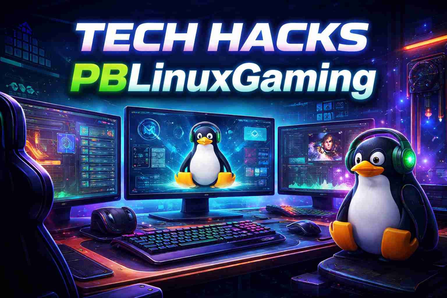 Tech Hacks PBLinuxGaming