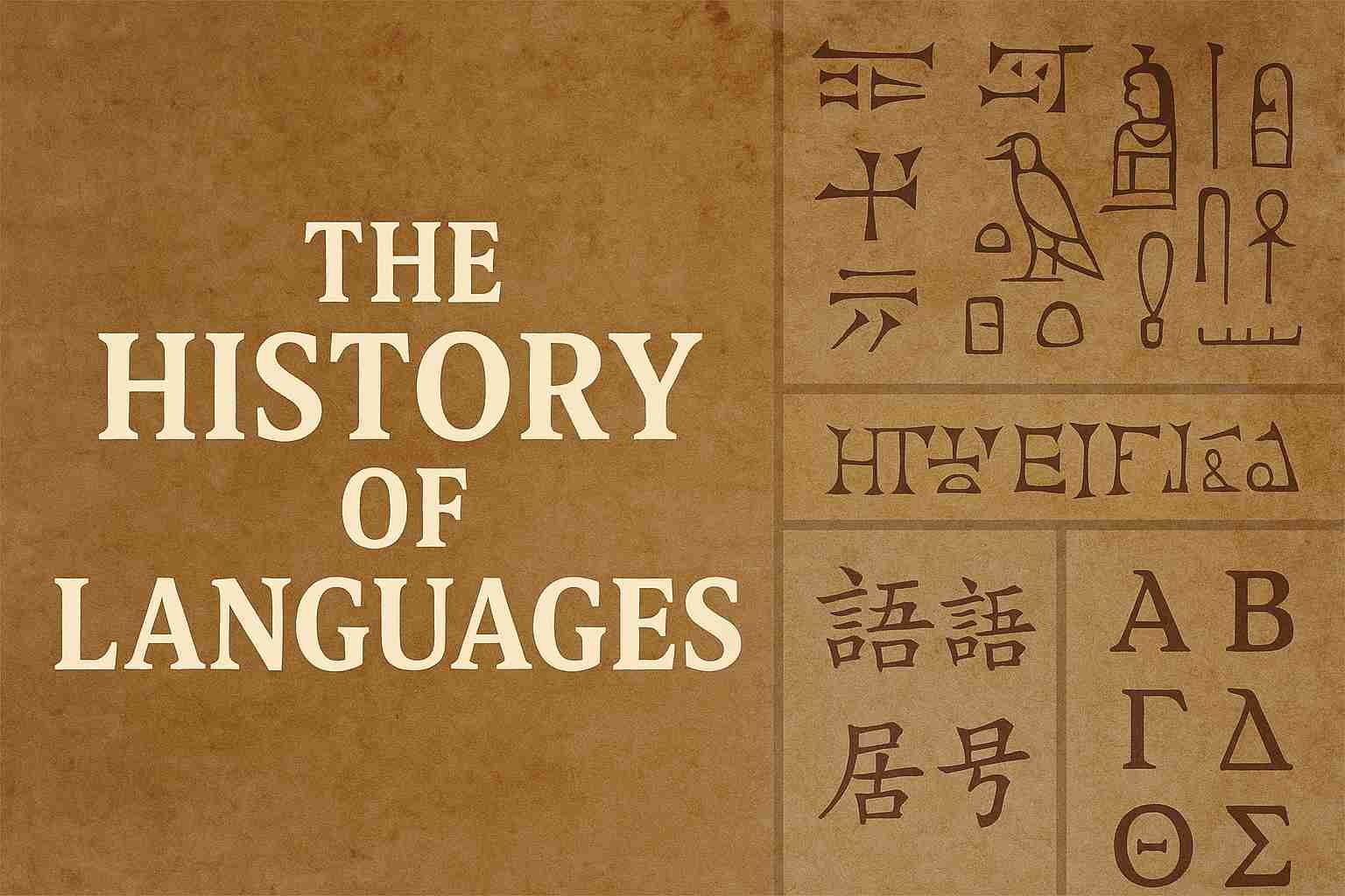 History of Languages