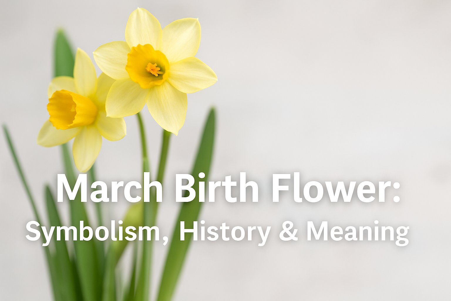 March Birth Flower